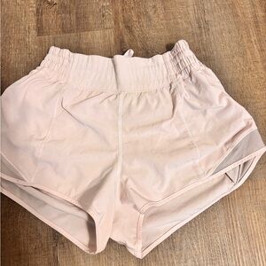 lululemon athletica Pale Pink Women's Athletic Shorts